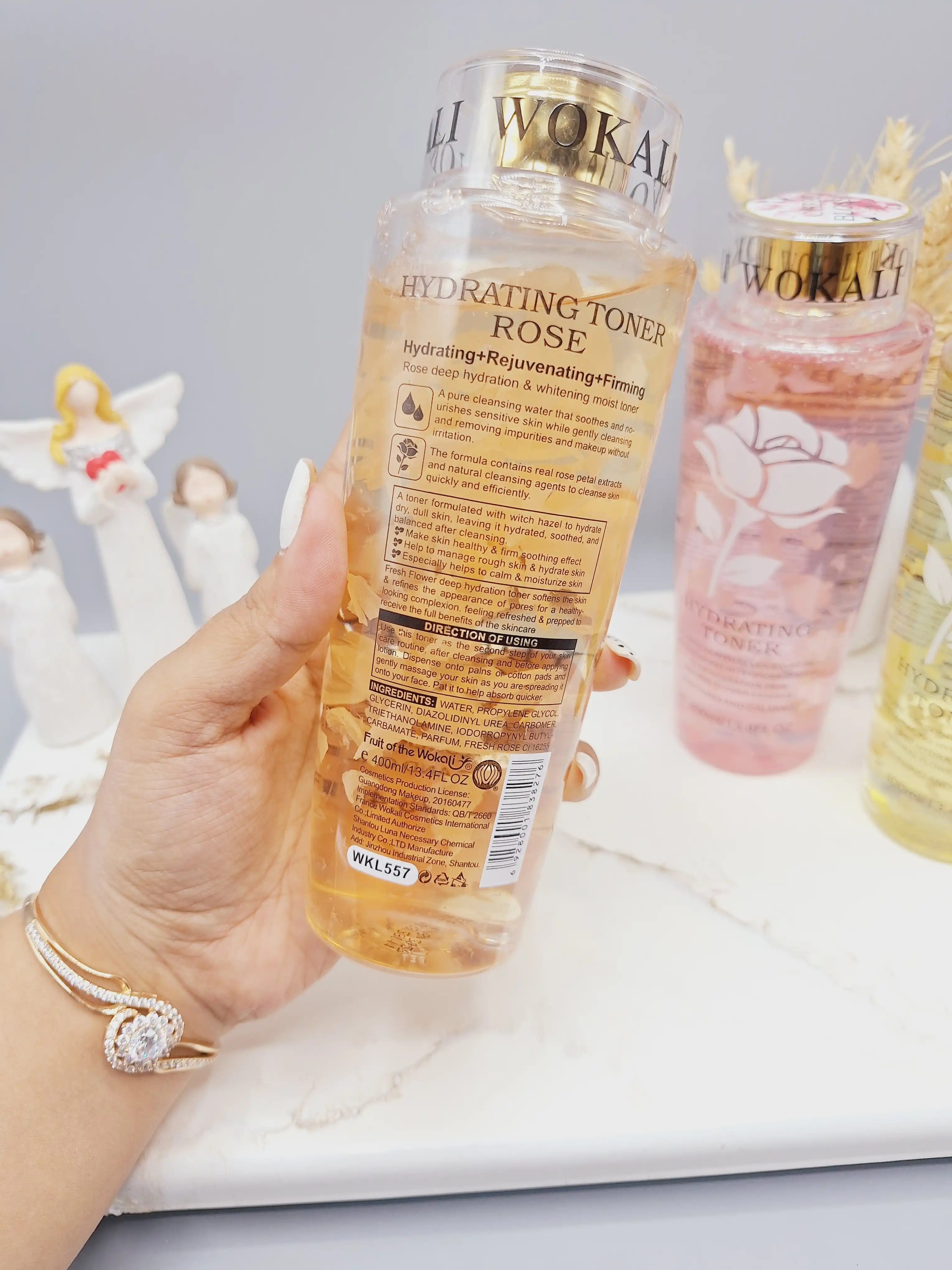 تونر وکالی 400ml wokali | پخش عمده