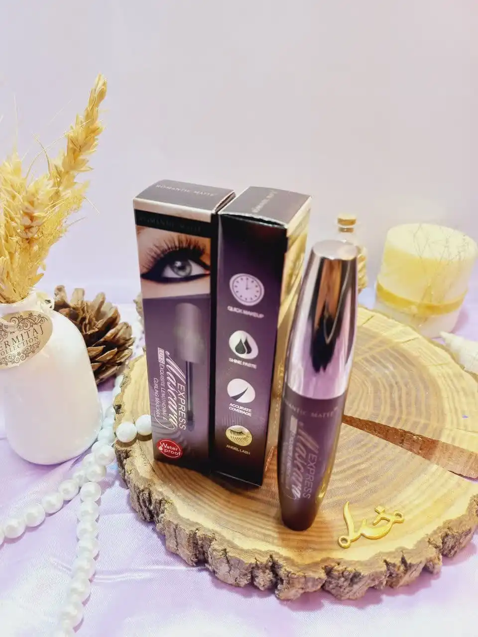 ریمل مشکی پرطرفدار پوکه فلزی ضد آب رومانتیک مات Romantic Matte کد M013 اصلی