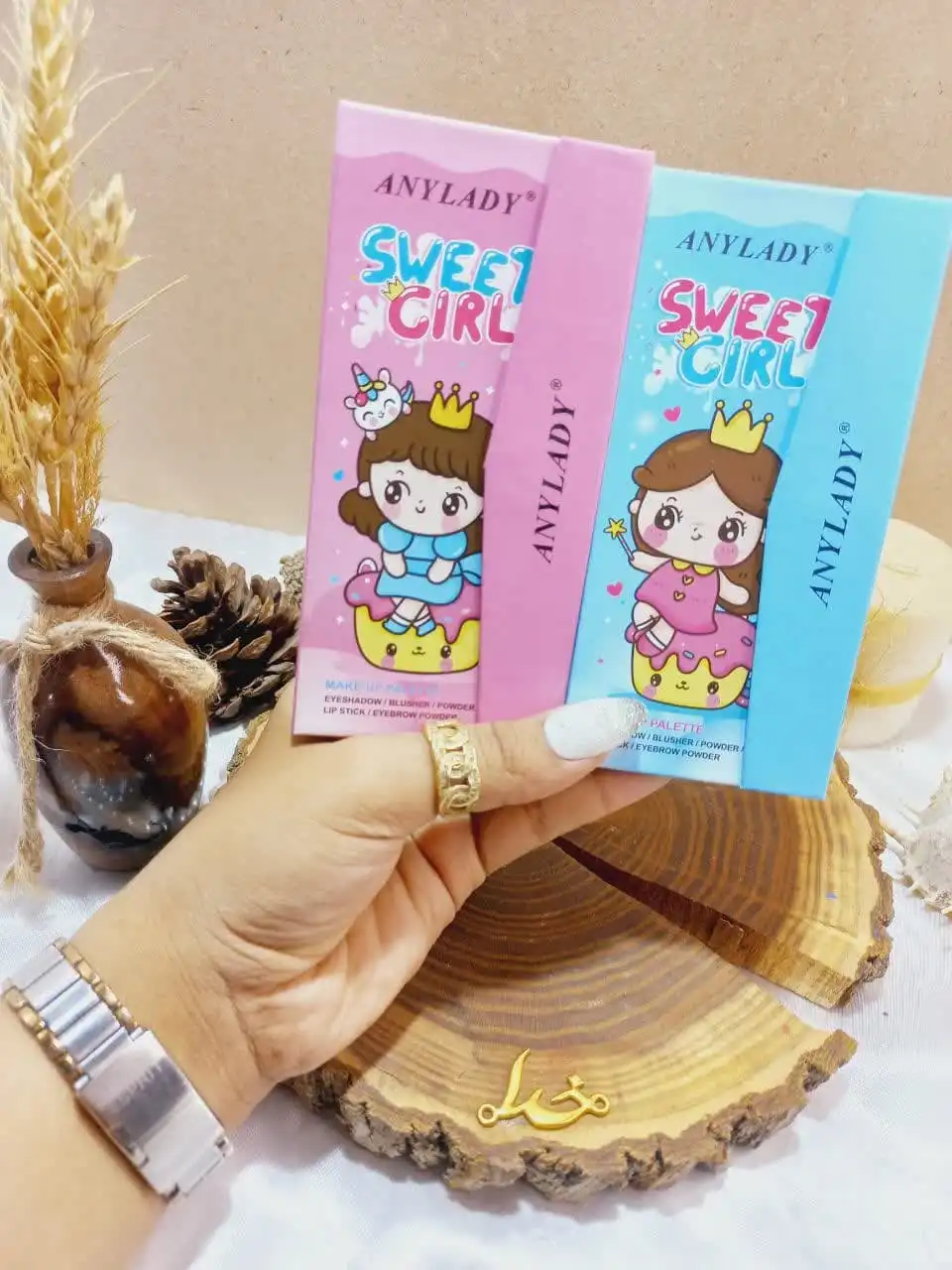 پالت سایه کیفی کوچک برند آنالیدی ANYLADY کد 8614FD