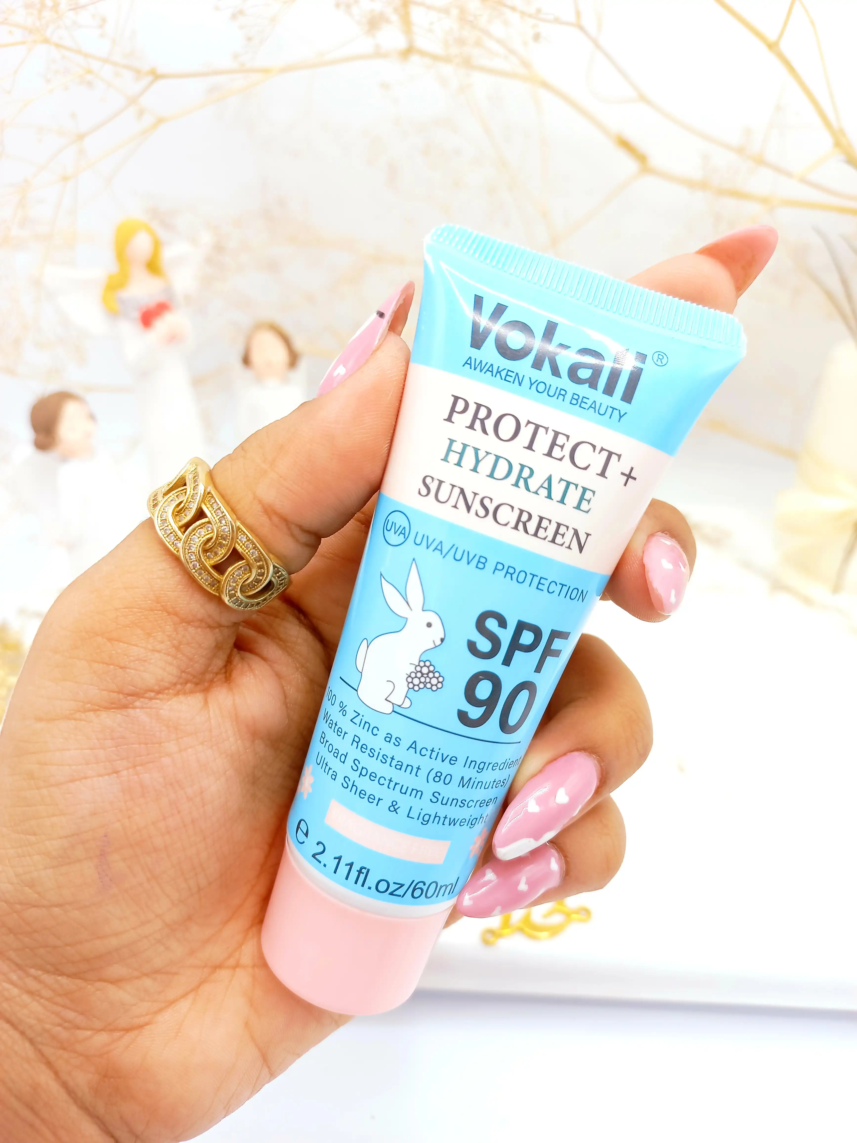 ضدآفتاب وکالی سان کرمVokali Spf 90 کد cx7256