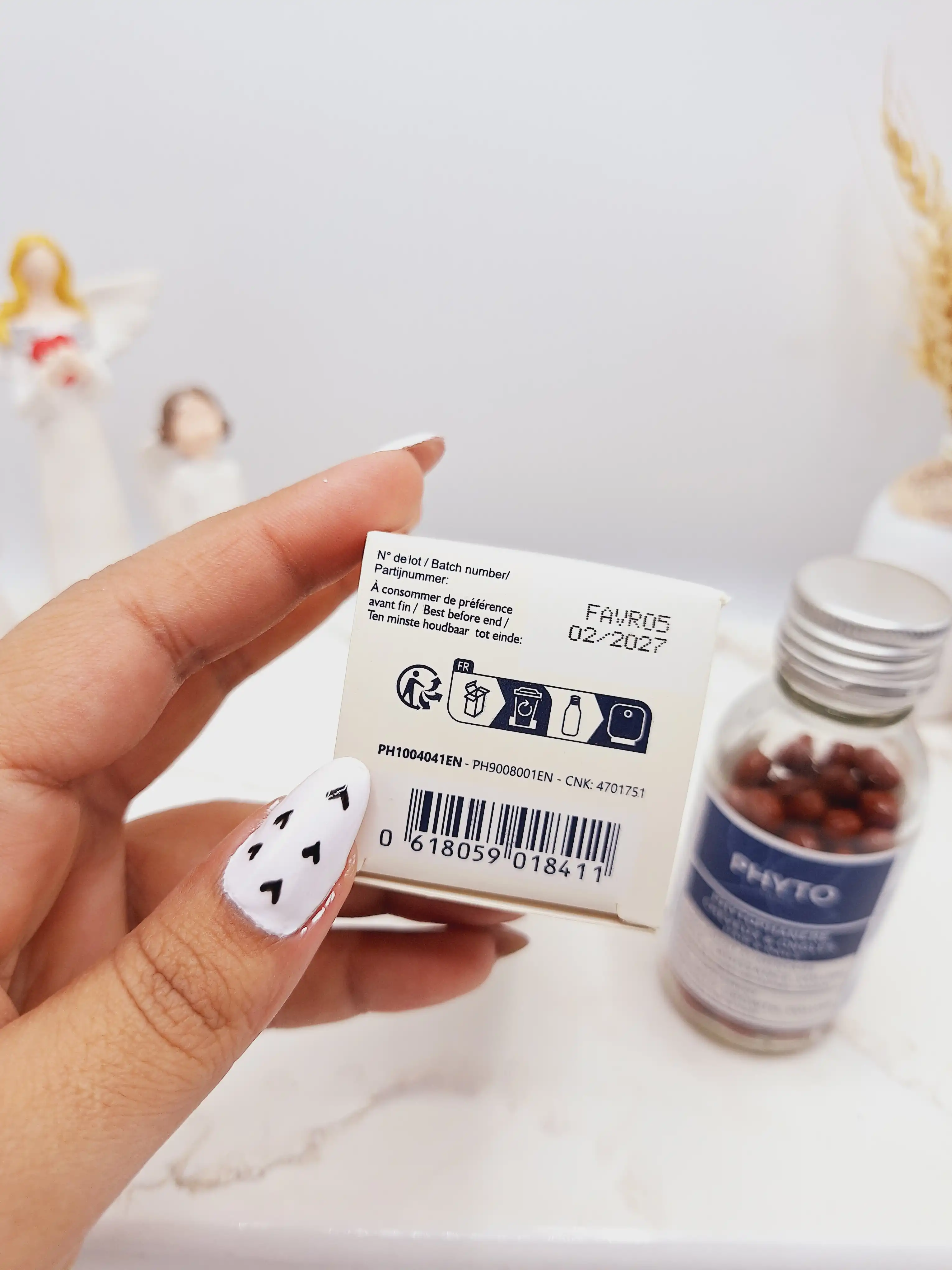 قرص تقویت رشد مو و ناخن برند فیتو PHYTO تعداد 120 عدد ساخت ايتاليا کد 8411