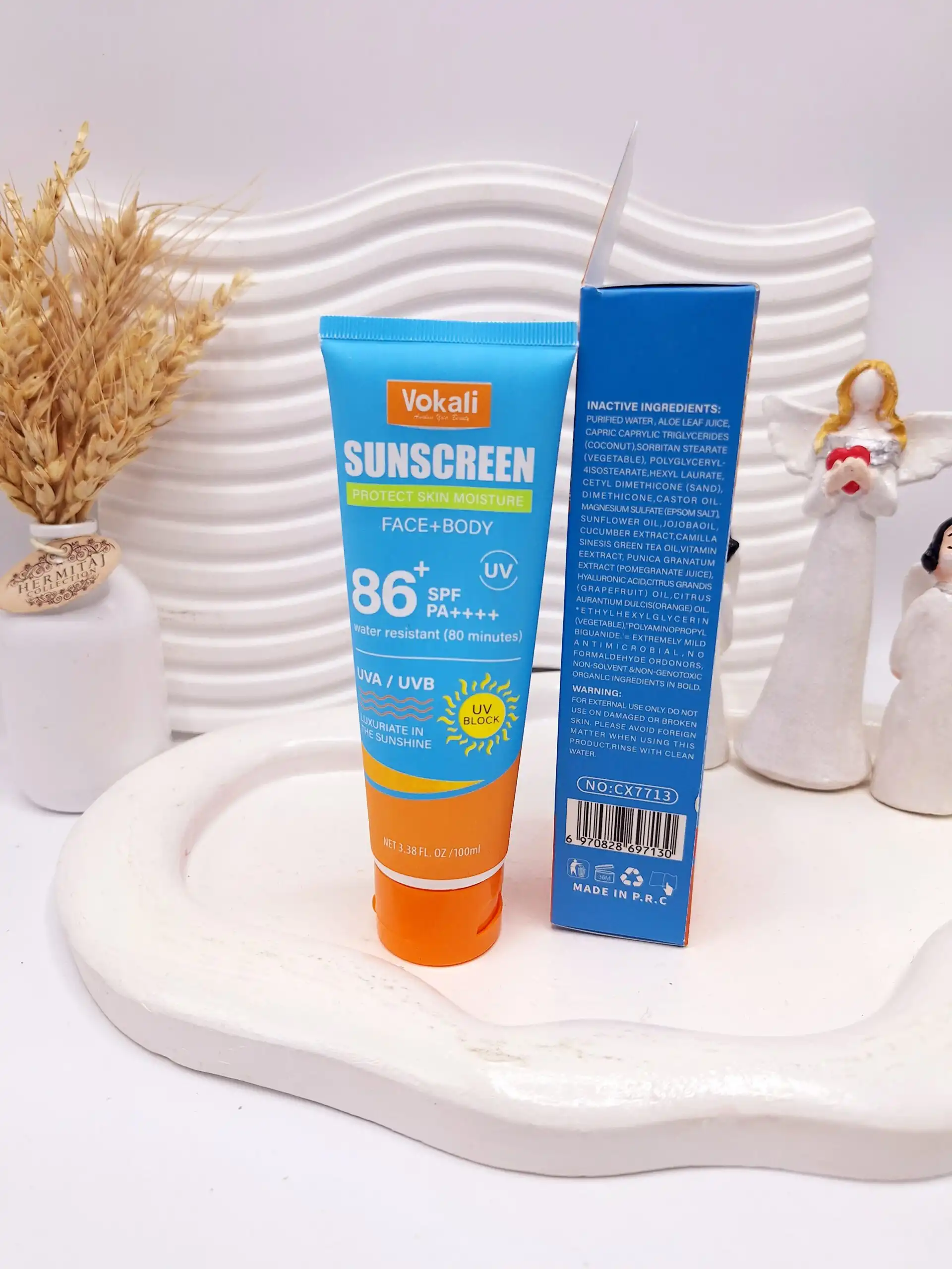 کرم ضد آفتاب صورت و بدن Spf86 SUNSCREEN کد CX7713