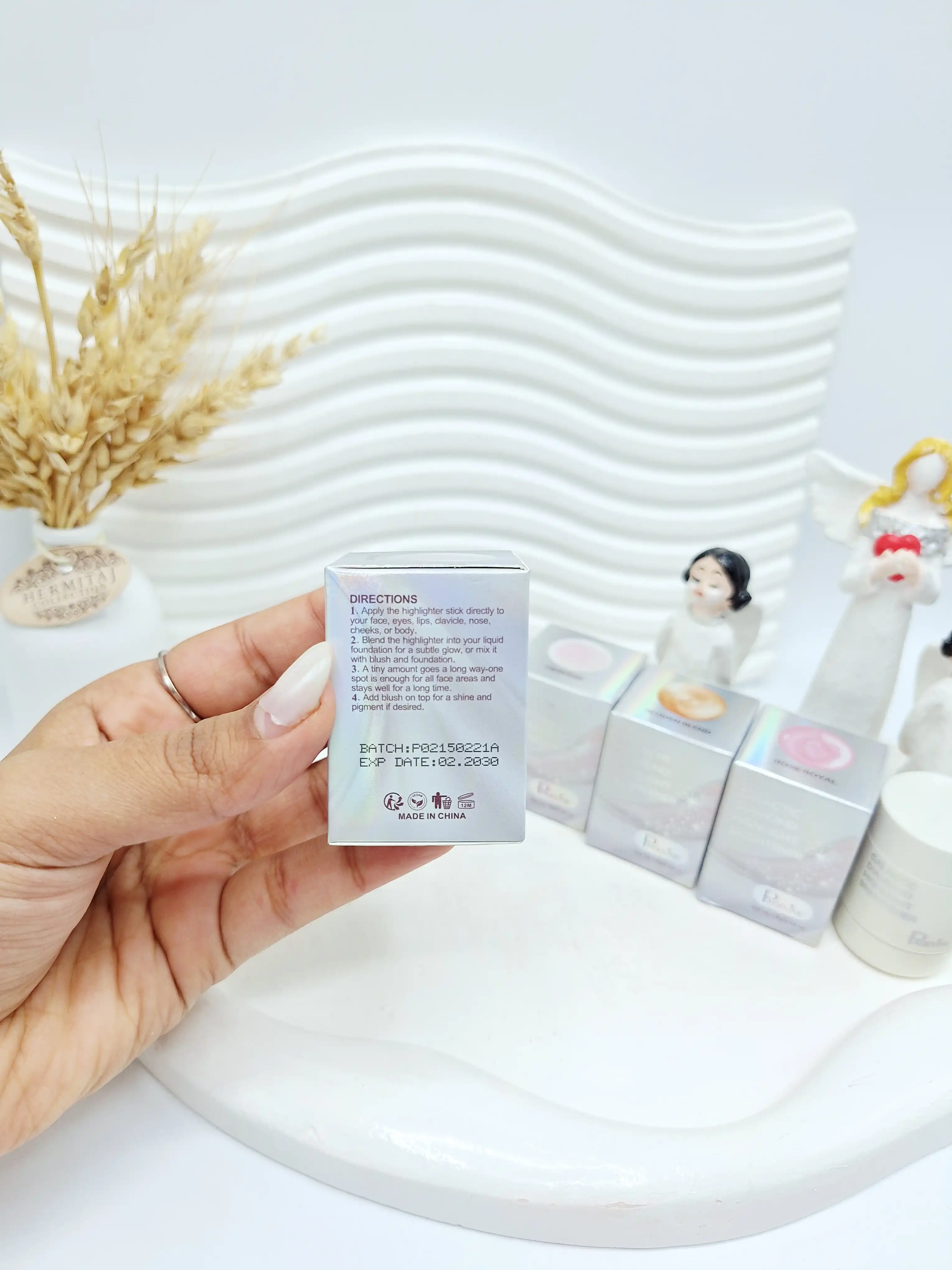 هایلایتر الماسی شاین دار PAGEVINE کد 0215