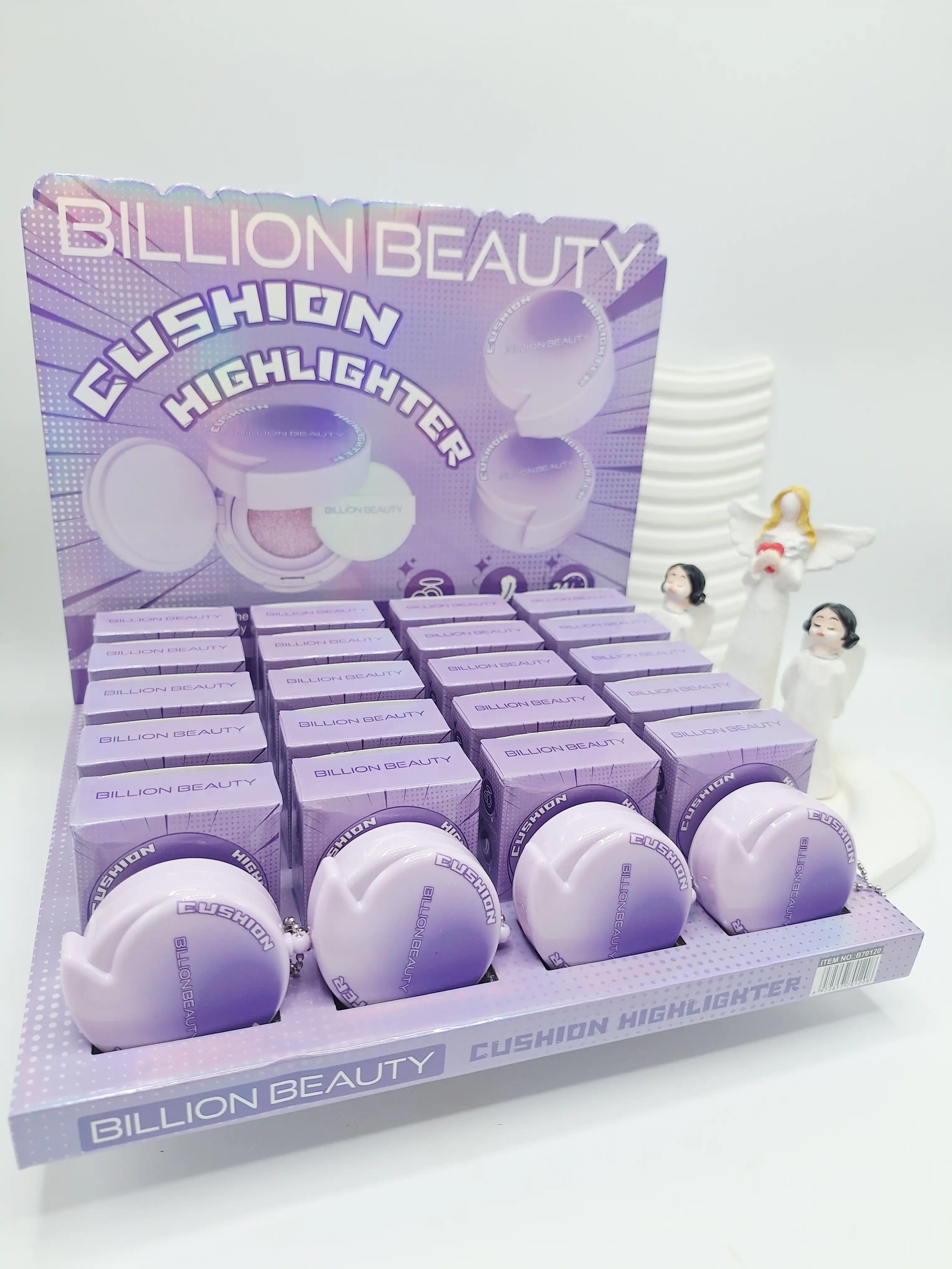 هایلایتر کوشنی پد دار زیبا برند BILLION BEAUTY کد 70120