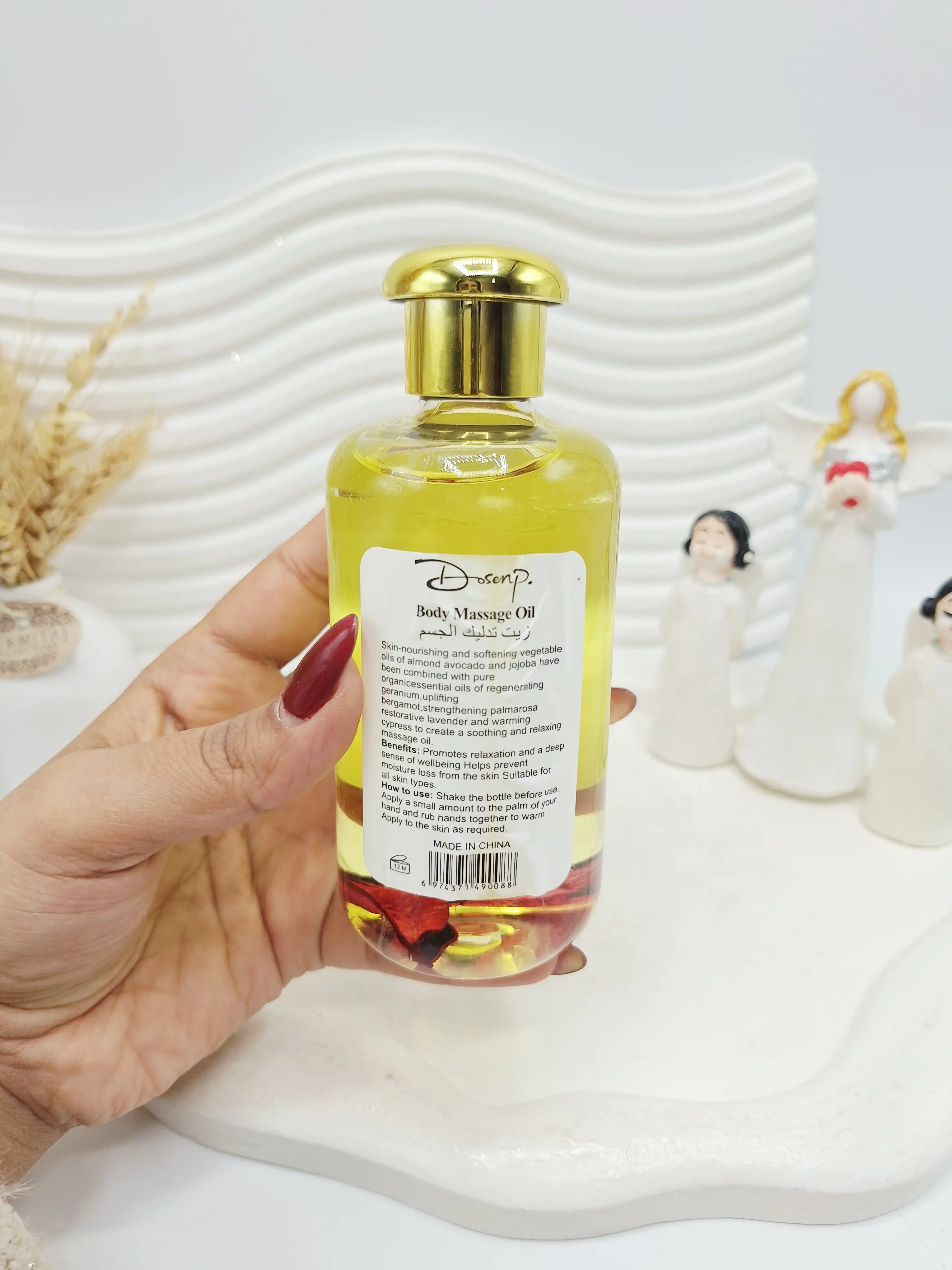 روغن ماساژ بدن میس وندی عصاره جینسینگ