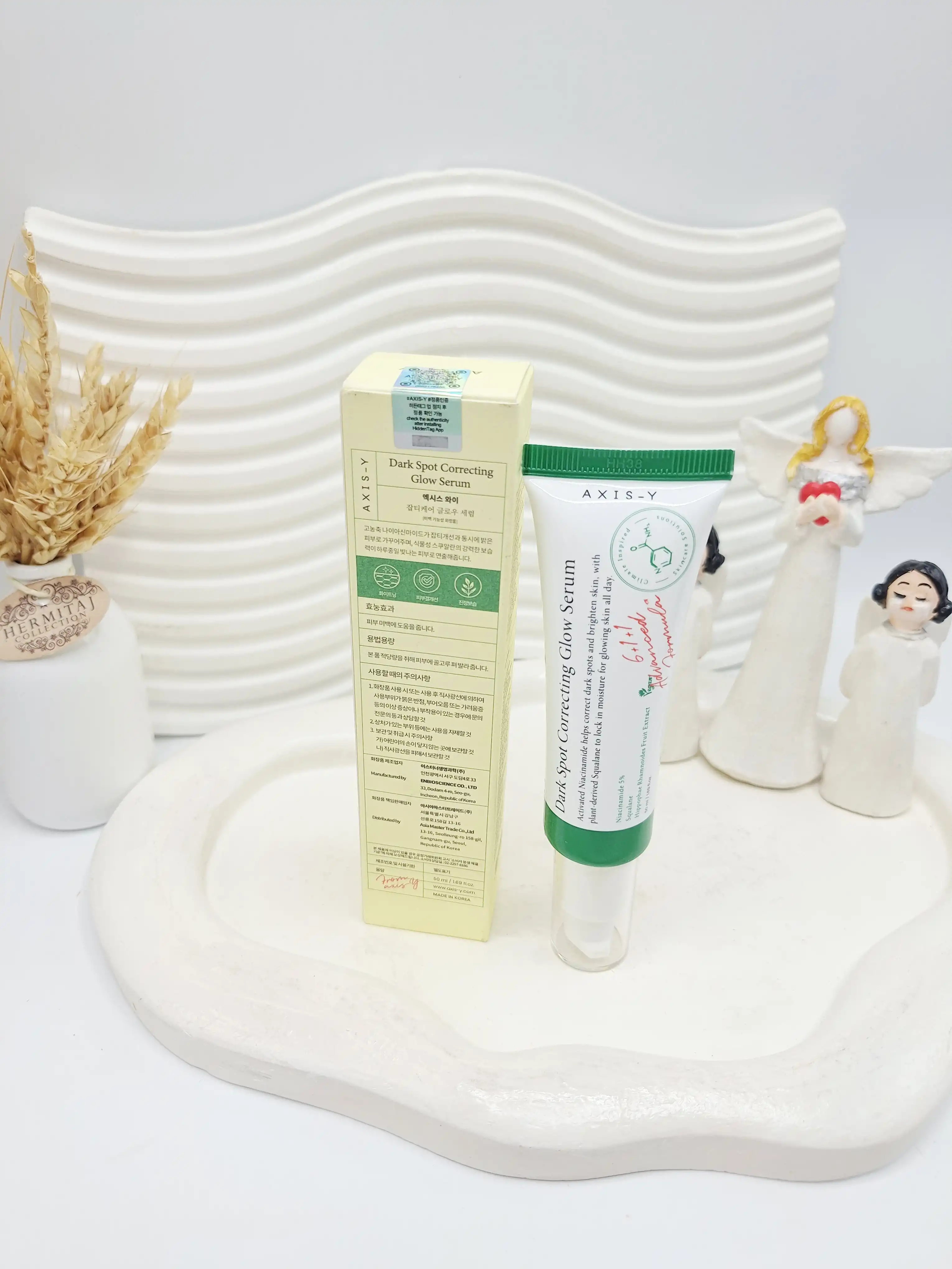 سرم ضدلک و روشن‌کننده مناسب برای کاهش لک‌های تیره، جای جوش و ناهماهنگی رنگ پوست صورت برند اکسس وای حاوی نیاسینامید 5٪ های کپی امارات کد ۰۰۳۴
