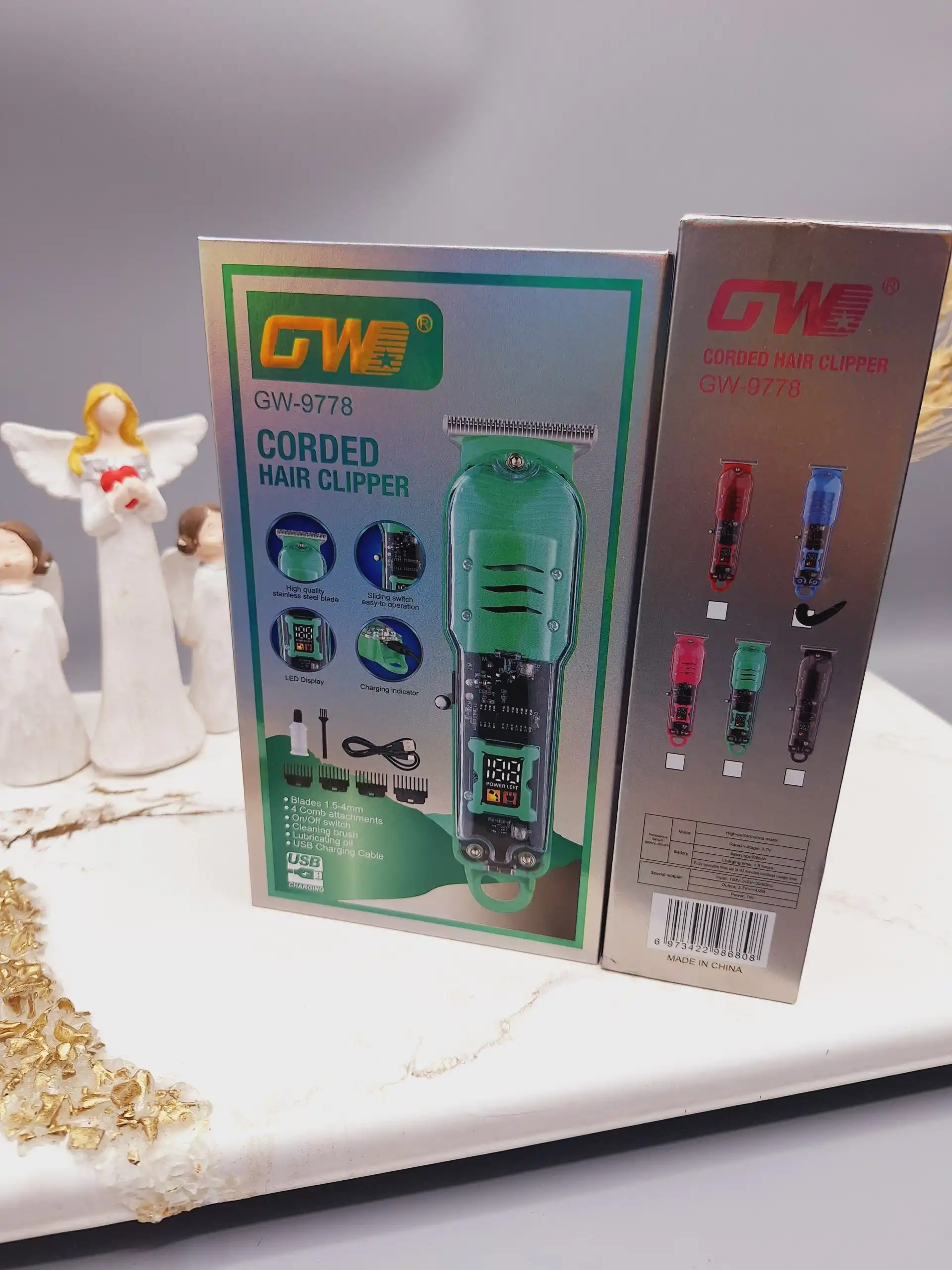 ماشین اصلاح موی سر و صورت جی دبلیو مدل GW-9778