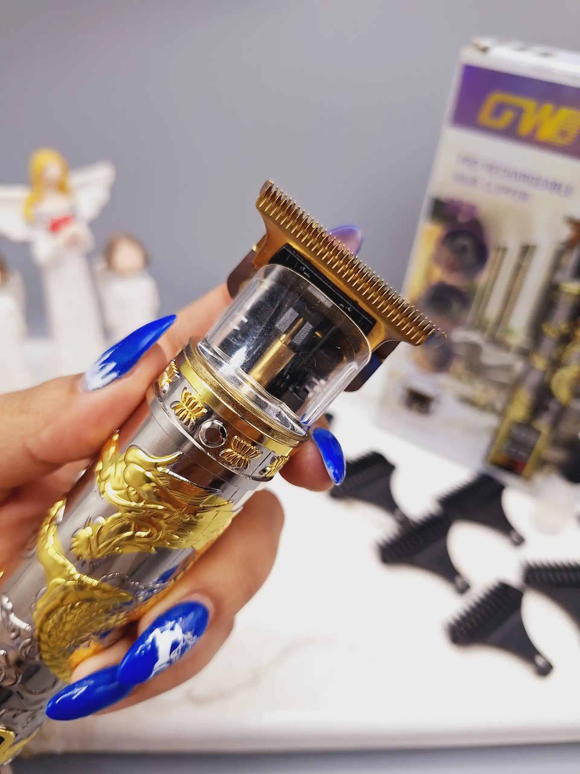 خط زن حرفه ای GW مدل gw-9945 به همراه 6 شماره